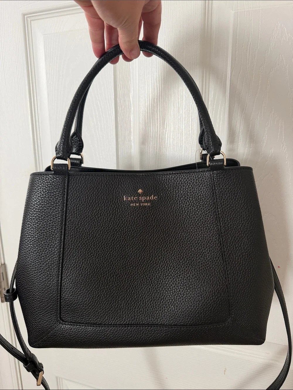 Kate Spade pebbled leather satchel